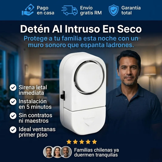 Alarma Puerta Ventana Sensor Magnético