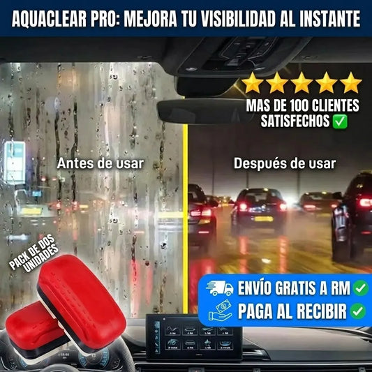AquaClear Pro™ Pack 2 Mejora tu visibilidad y conduce con mayor claridad