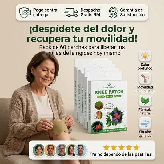 PACK DE 5 PARCHE DE RODILLA (6X10) 60 UN